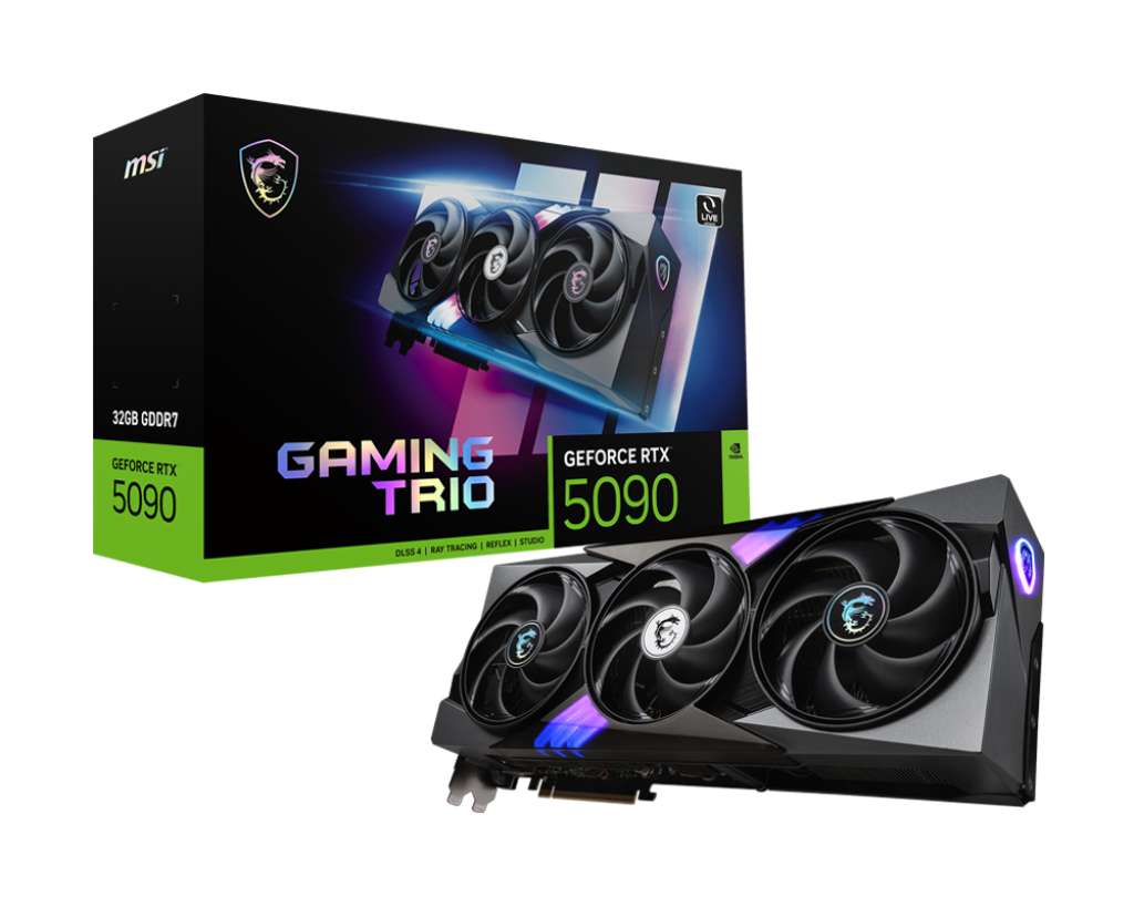 MSI GeForce RTX 5090 32G GAMING TRIO Graphics Card 1