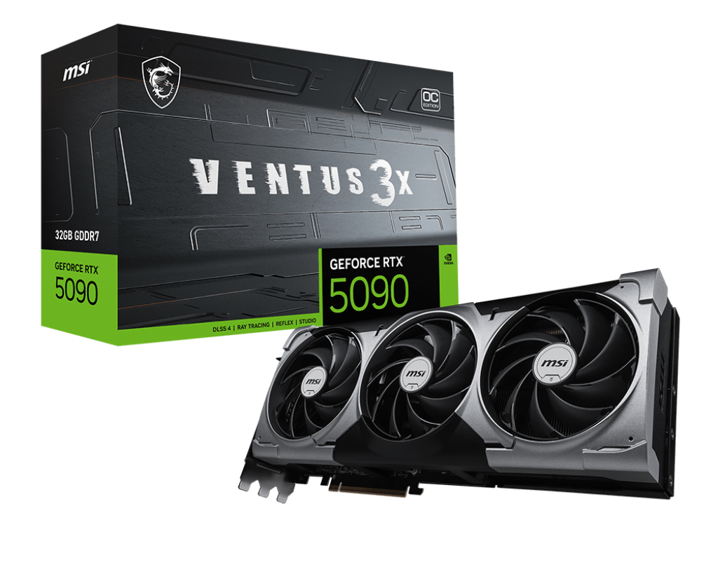 MSI GeForce RTX 5090 32G VENTUS 3X OC Graphics Card
