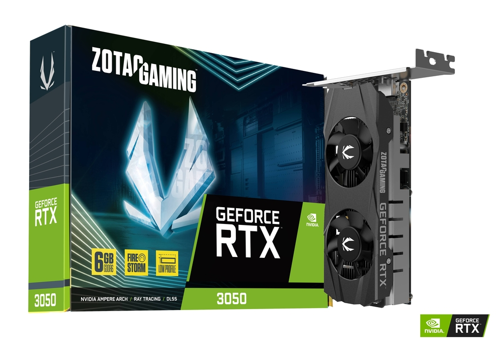 ZOTAC GAMING GeForce RTX 3050 6GB GDDR6 LP Graphics Card
