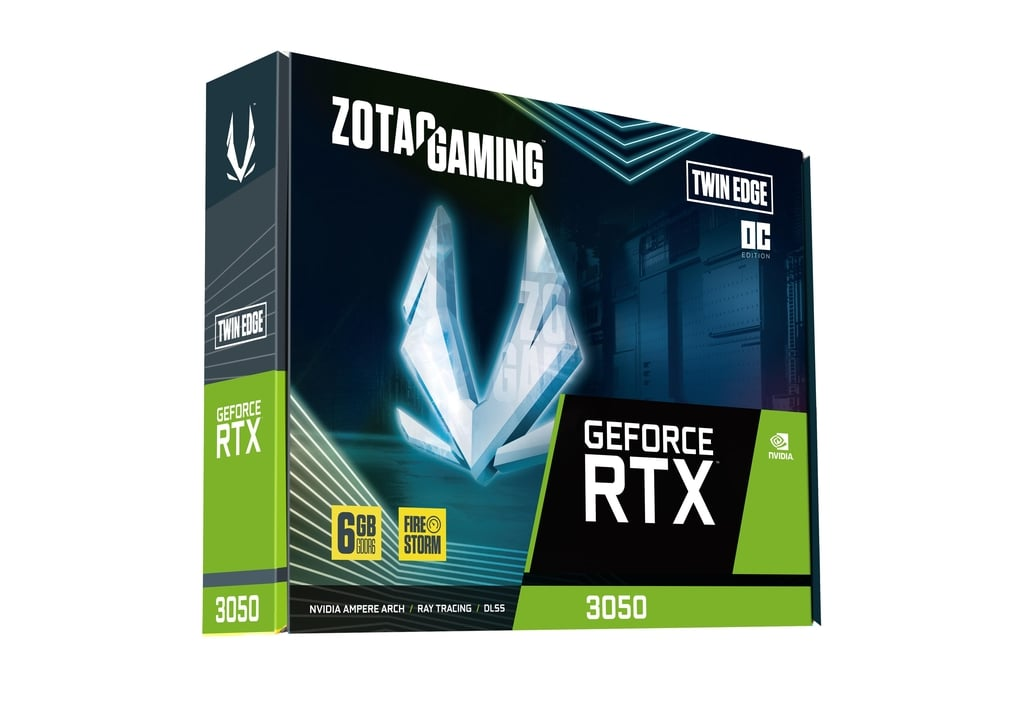 ZOTAC GAMING GeForce RTX 3050 6GB GDDR6 Twin Edge OC Graphics Card 7