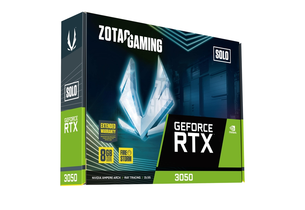 ZOTAC GAMING GeForce RTX 3050 8GB GDDR6 Solo Graphics Card 7