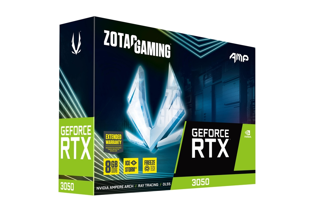 ZOTAC GAMING GeForce RTX 3050 AMP 8GB GDDR6 Graphics Card 6