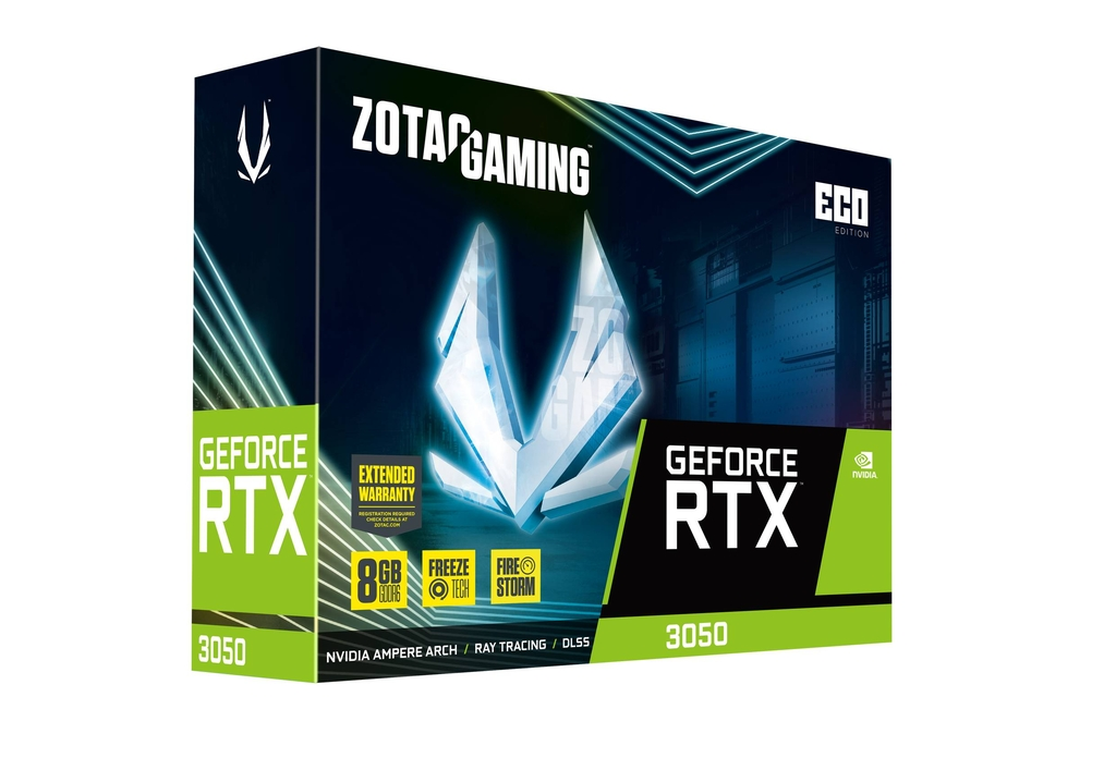 ZOTAC GAMING GeForce RTX 3050 ECO 8GB GDDR6 Graphics Card 6