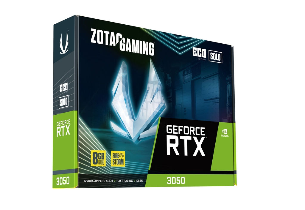 ZOTAC GAMING GeForce RTX 3050 ECO Solo 8GB GDDR6 Graphics Card 6