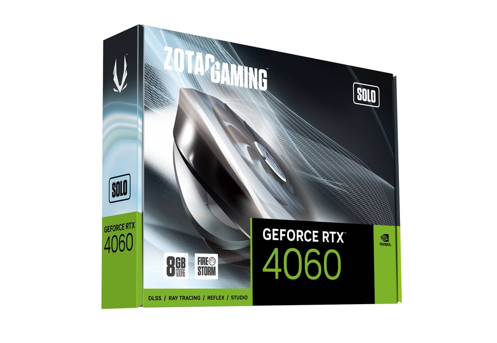 ZOTAC GAMING GeForce RTX 4060 8GB GDDR6 SOLO Graphics Card 6
