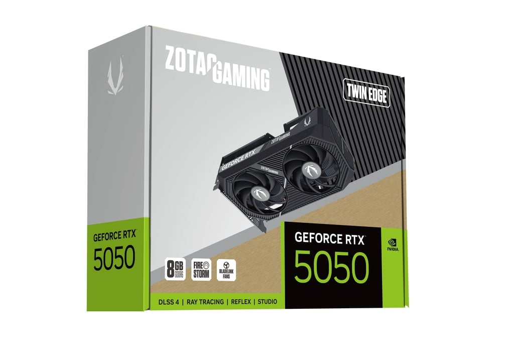 ZOTAC GAMING GeForce RTX 5050 8GB GDDR6 Twin Edge Graphics Card 7