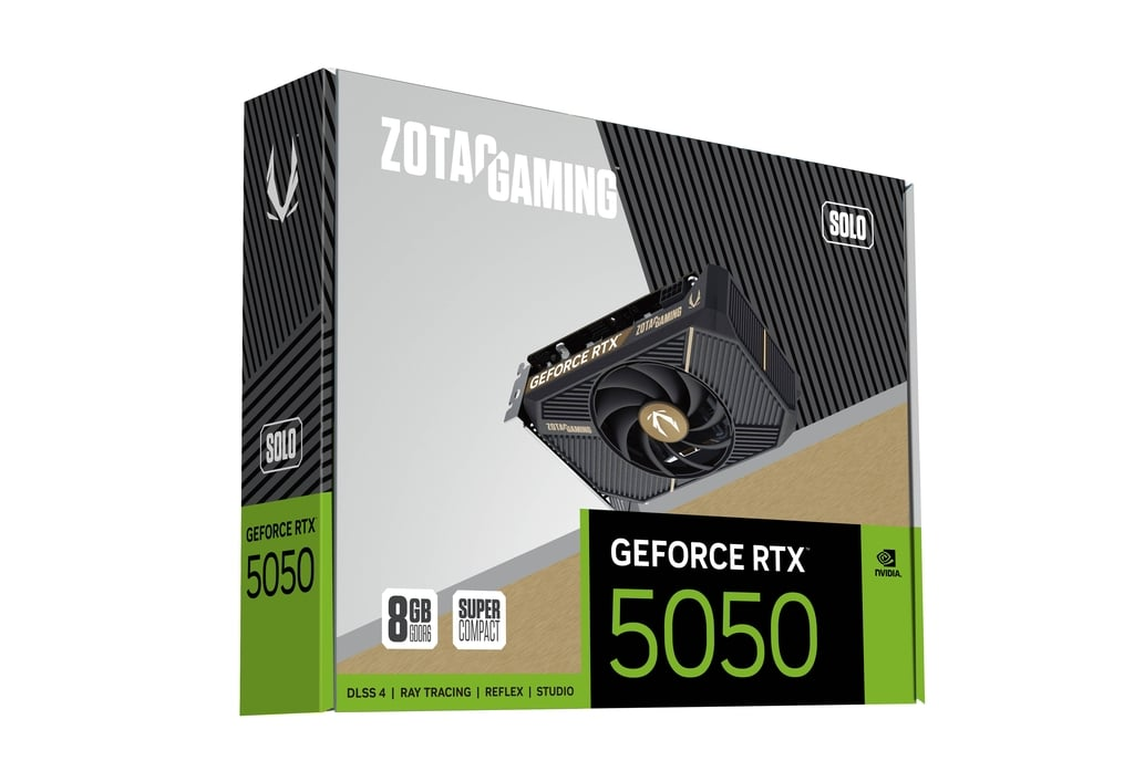 ZOTAC GAMING GeForce RTX 5050 SOLO 8GB GDDR6 Graphics Card 4