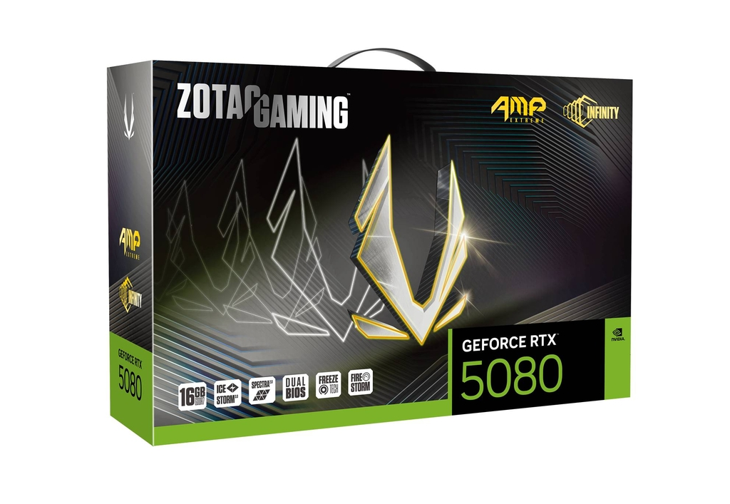 ZOTAC GAMING GeForce RTX 5080 16GB GDDR7 AMP Extreme INFINITY Graphics Card 6