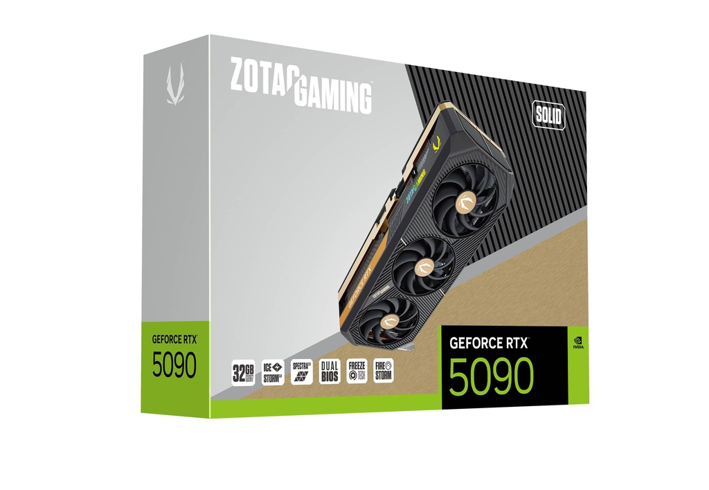 ZOTAC GAMING GeForce RTX 5090 32GB GDDR7 SOLID Graphics Card 7