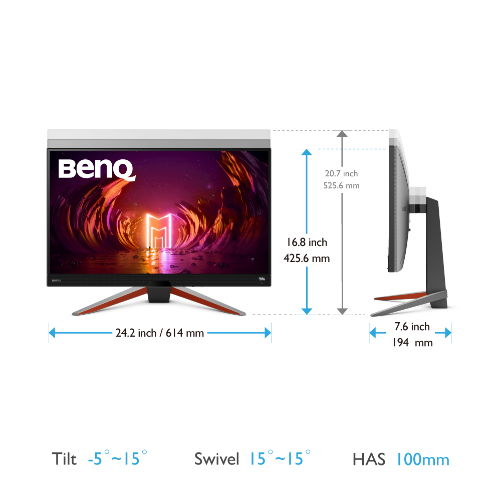BenQ EX270M 27" FHD IPS Gaming Monitor 5