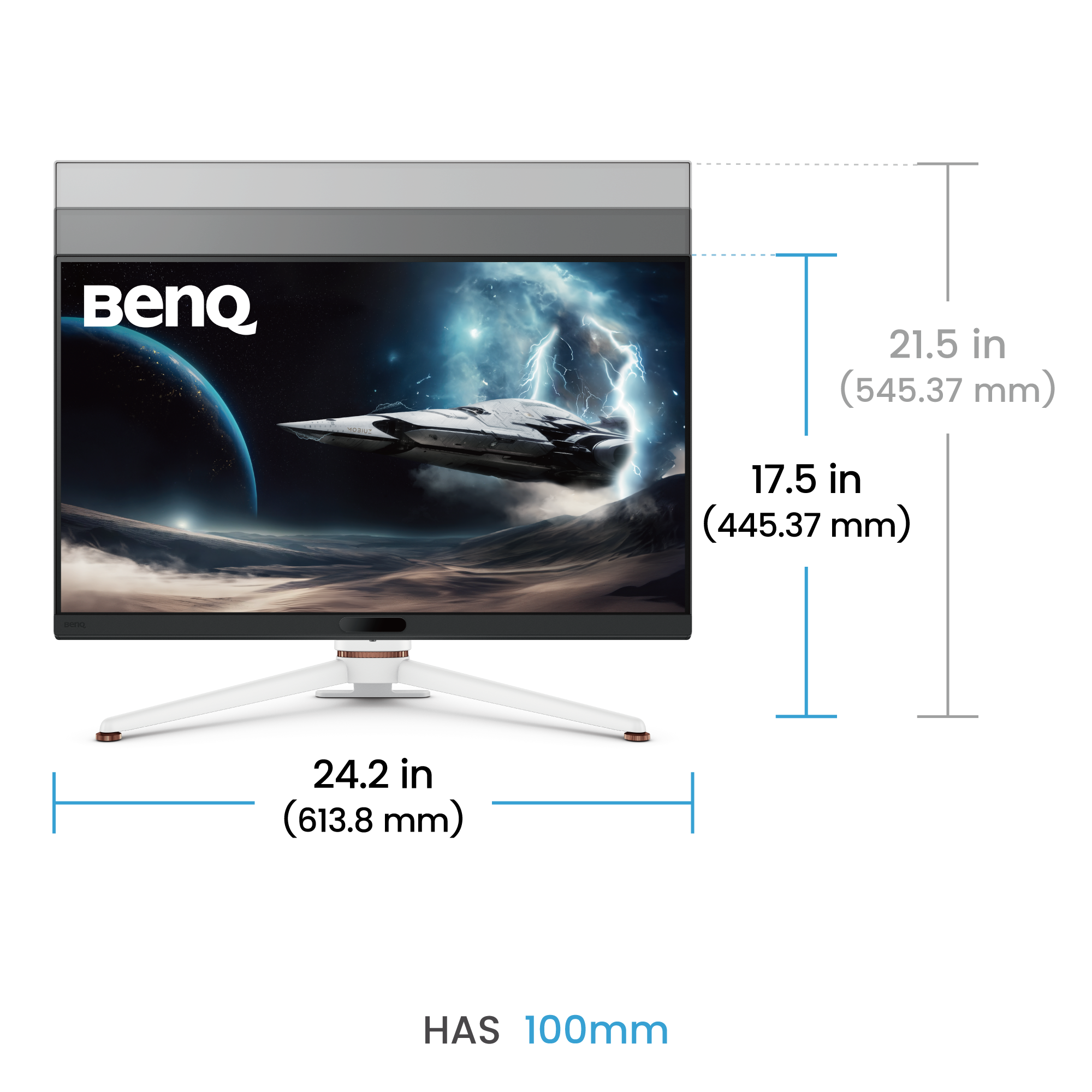 BenQ EX271U 27" 4K Gaming Monitor 12