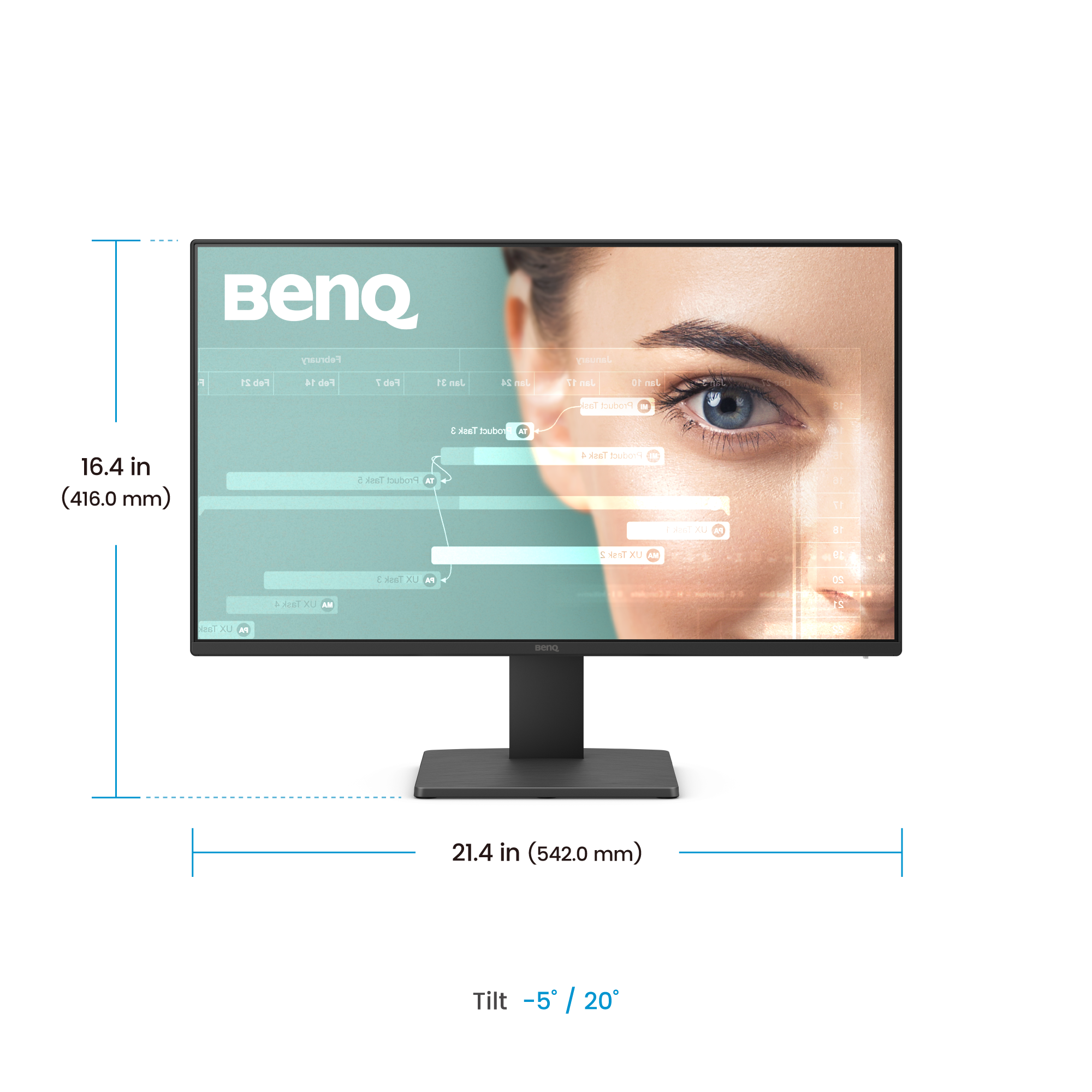BenQ GW2491 23.8" FHD IPS EyeCare Monitor 4