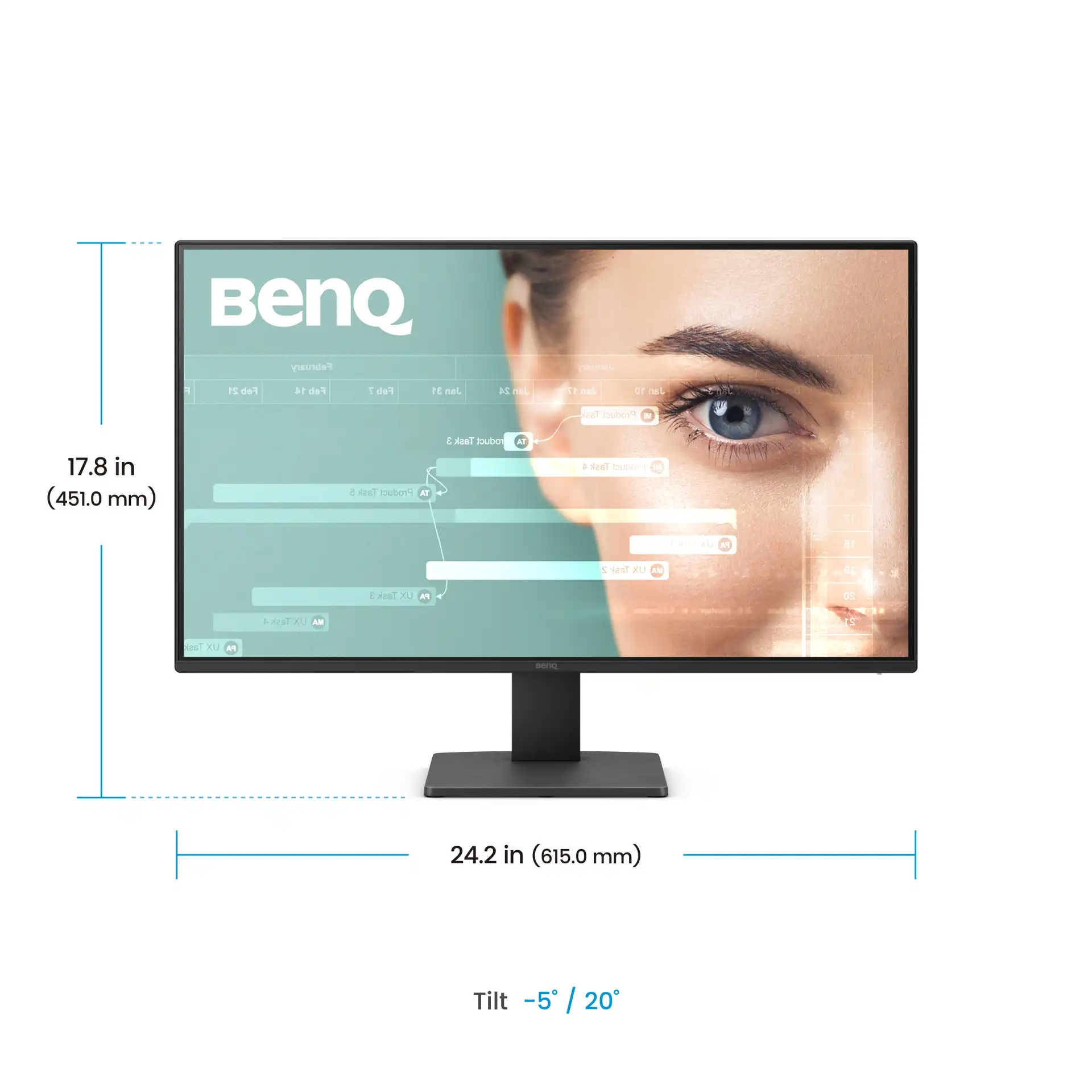 BenQ GW2791 27" FHD IPS 100Hz EyeCare Monitor 6