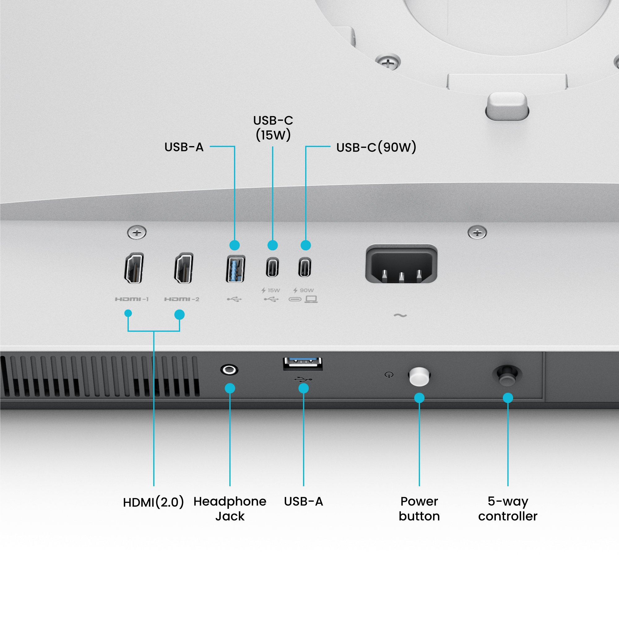 BenQ MA320U 32" 4K IPS Monitor for MacBook 4