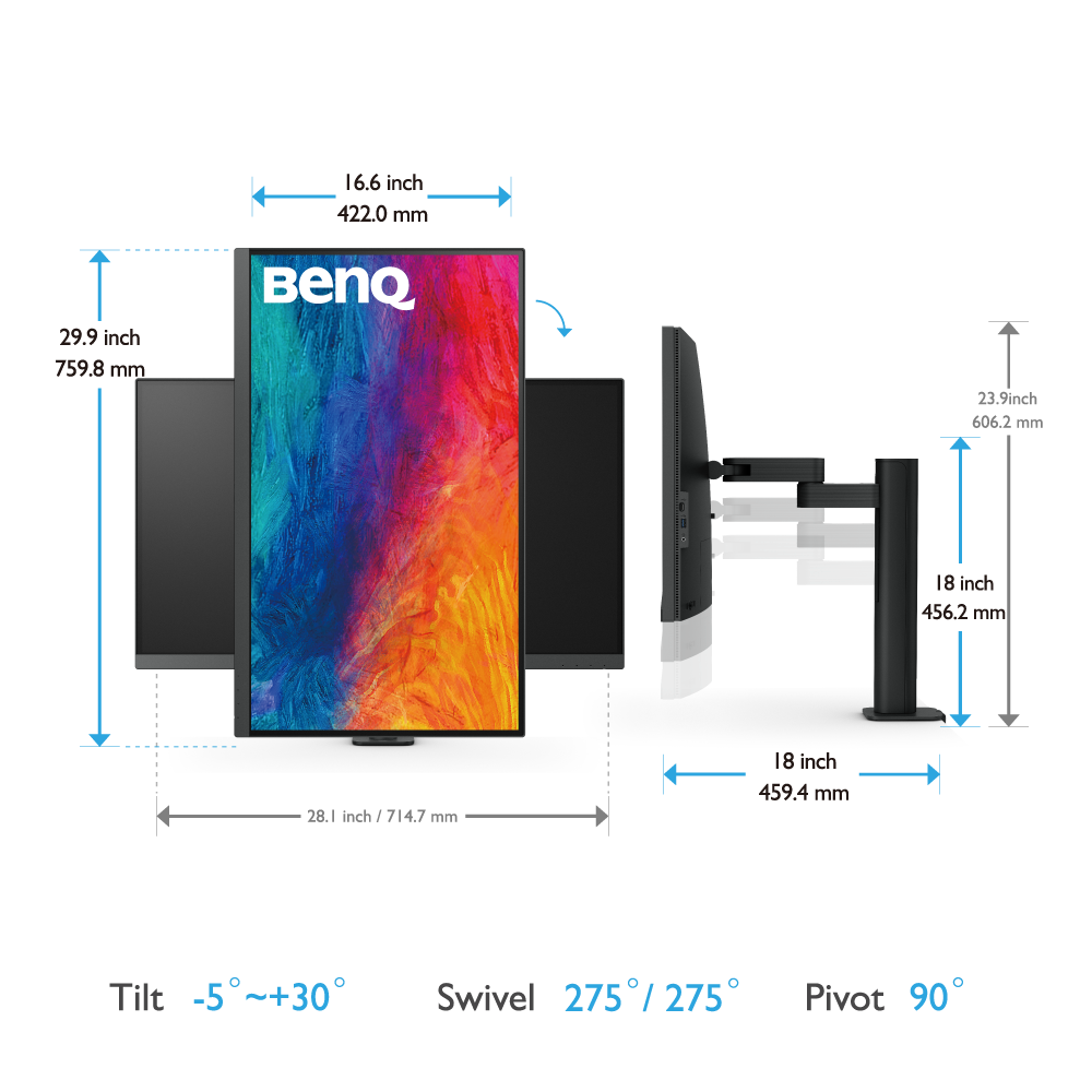 BenQ PD3205UA 32" 4K IPS Designer Monitor 4