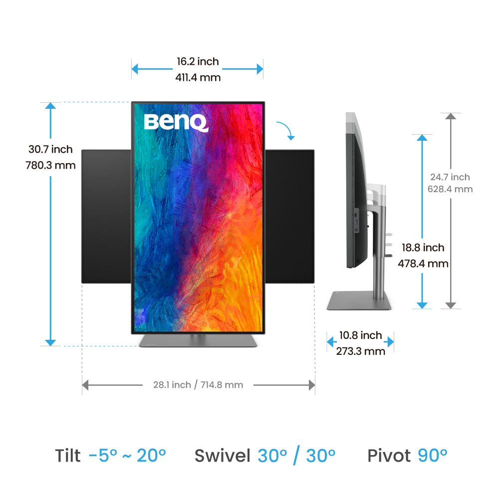 BenQ PD3225U 32" 4K IPS Designer Monitor 5