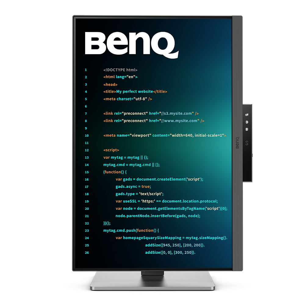 BenQ RD240Q 24.1" 2K IPS Programming Monitor 8