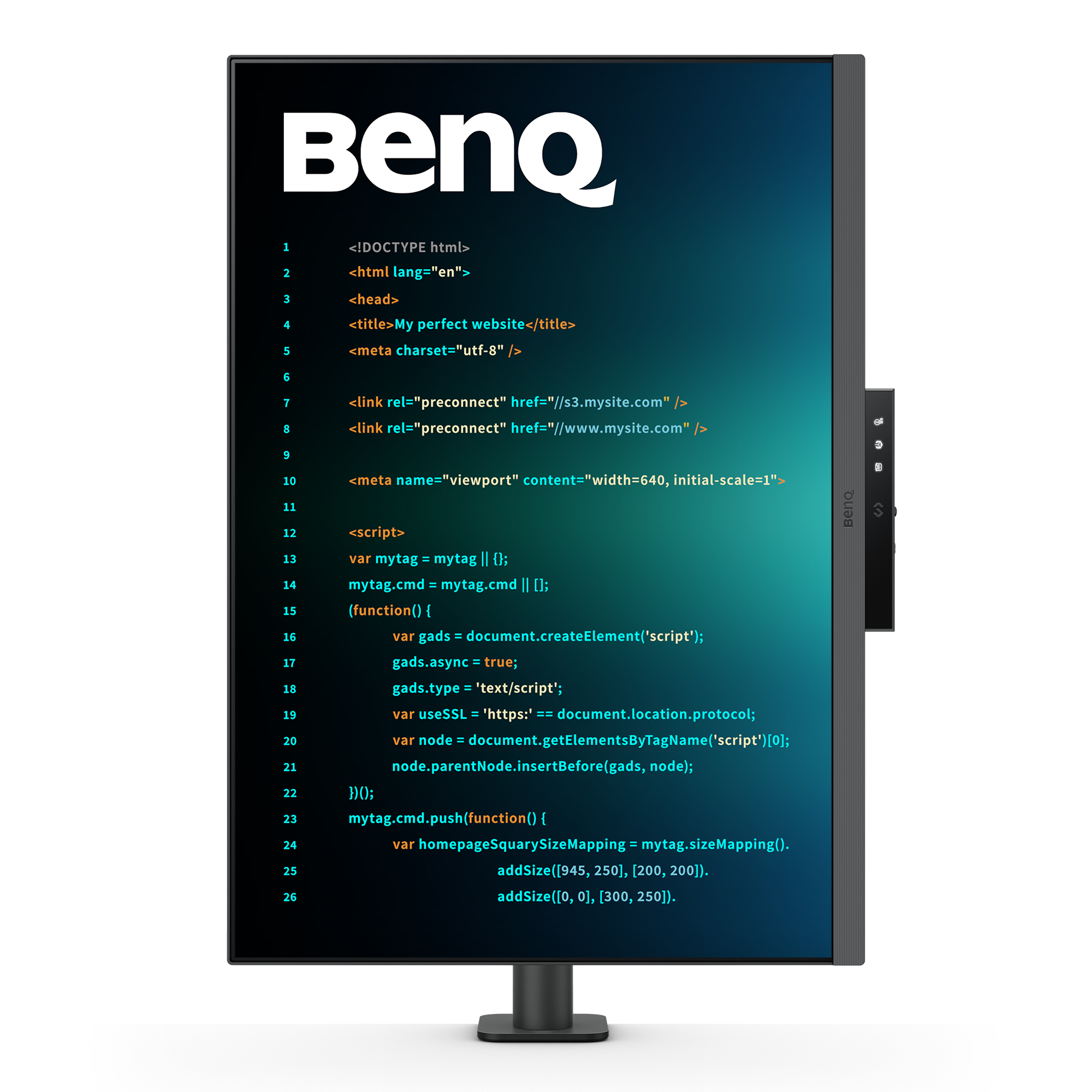 BenQ RD280UA 28.2" 4K+ Nano Matte IPS Programming Monitor 8