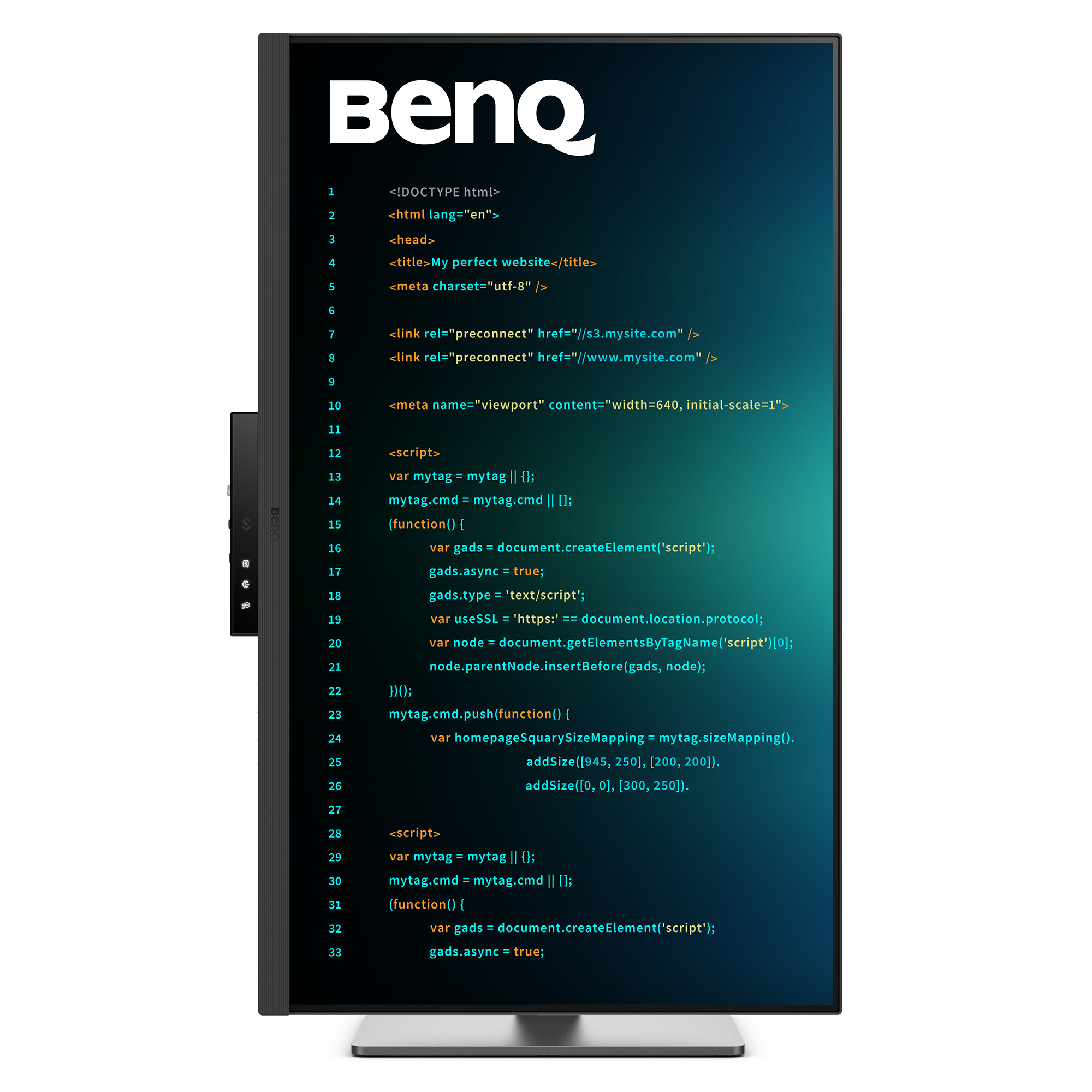 BenQ RD320U 32" 4K IPS Programming Monitor 7