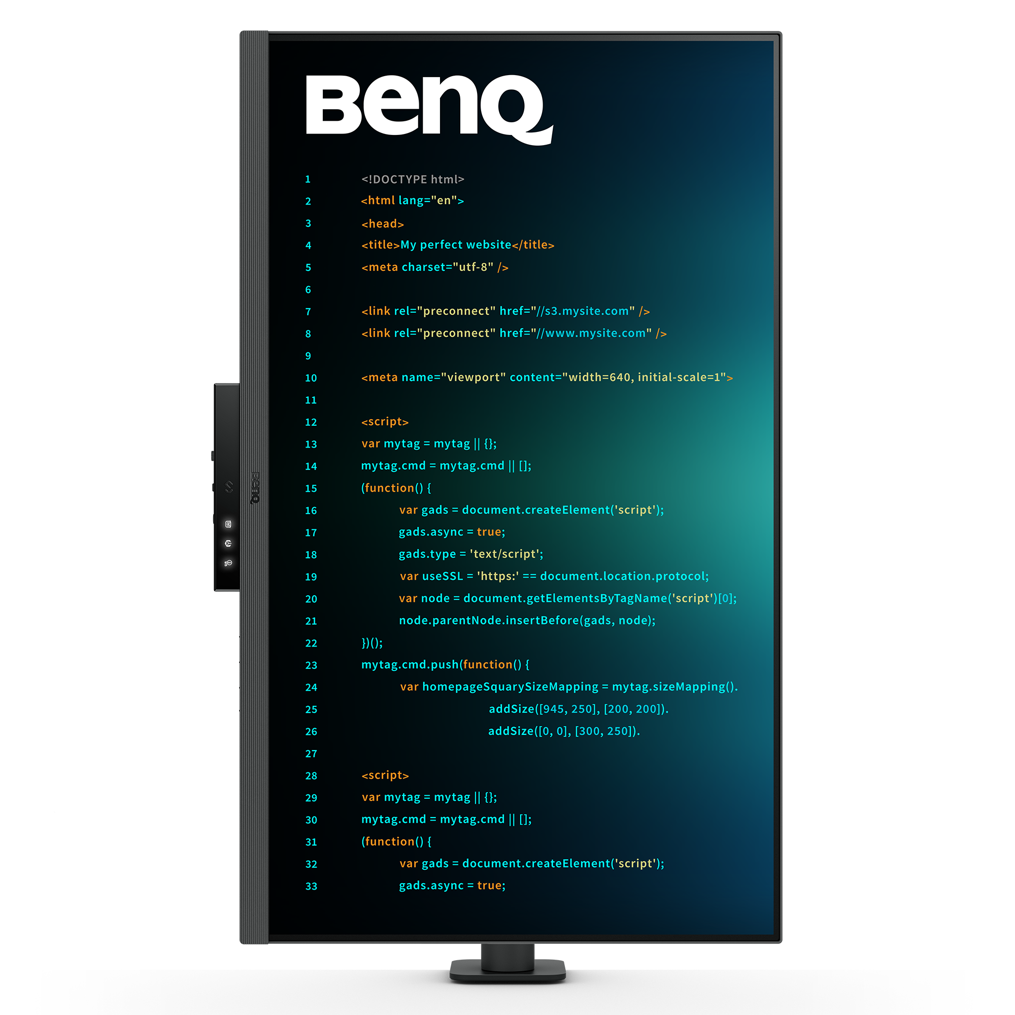 BenQ RD320UA 32" 4K IPS Programming Monitor 7