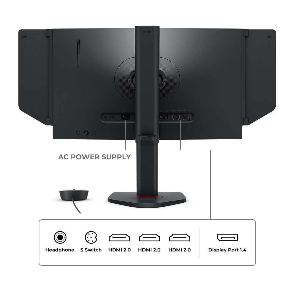 BenQ ZOWIE XL2566X+ 24'' FHD TN 400Hz Monitor for Esports 5