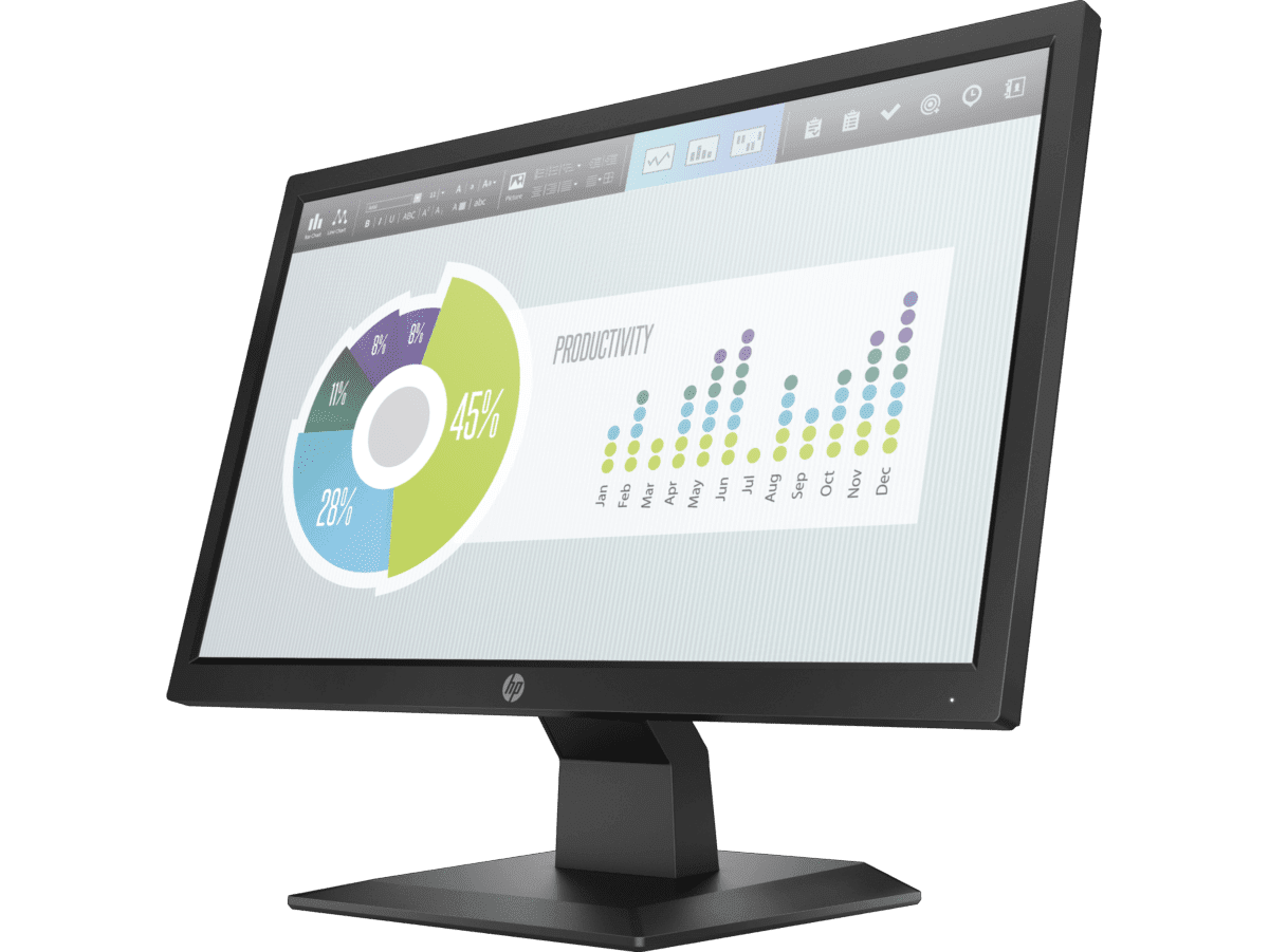 HP P204v 19.5" HD+ TN Monitor 2