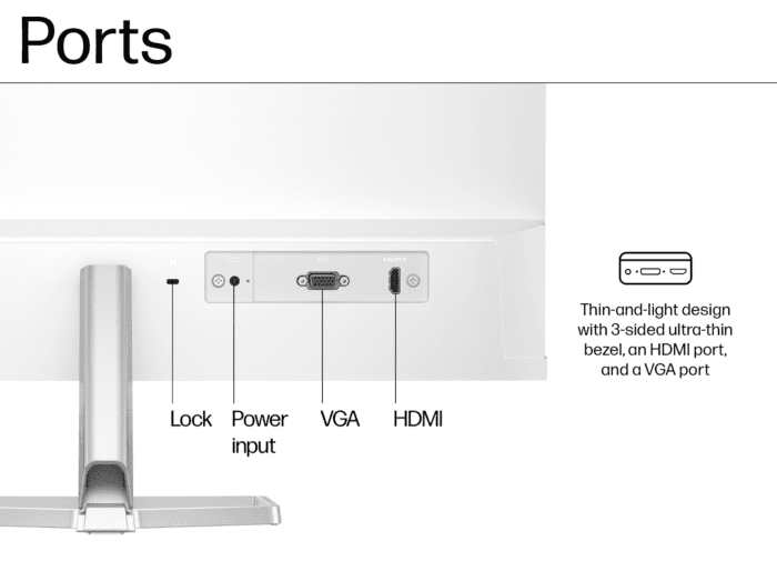 HP Series 5 524sw 23.8" FHD IPS 100 Hz Monitor 6