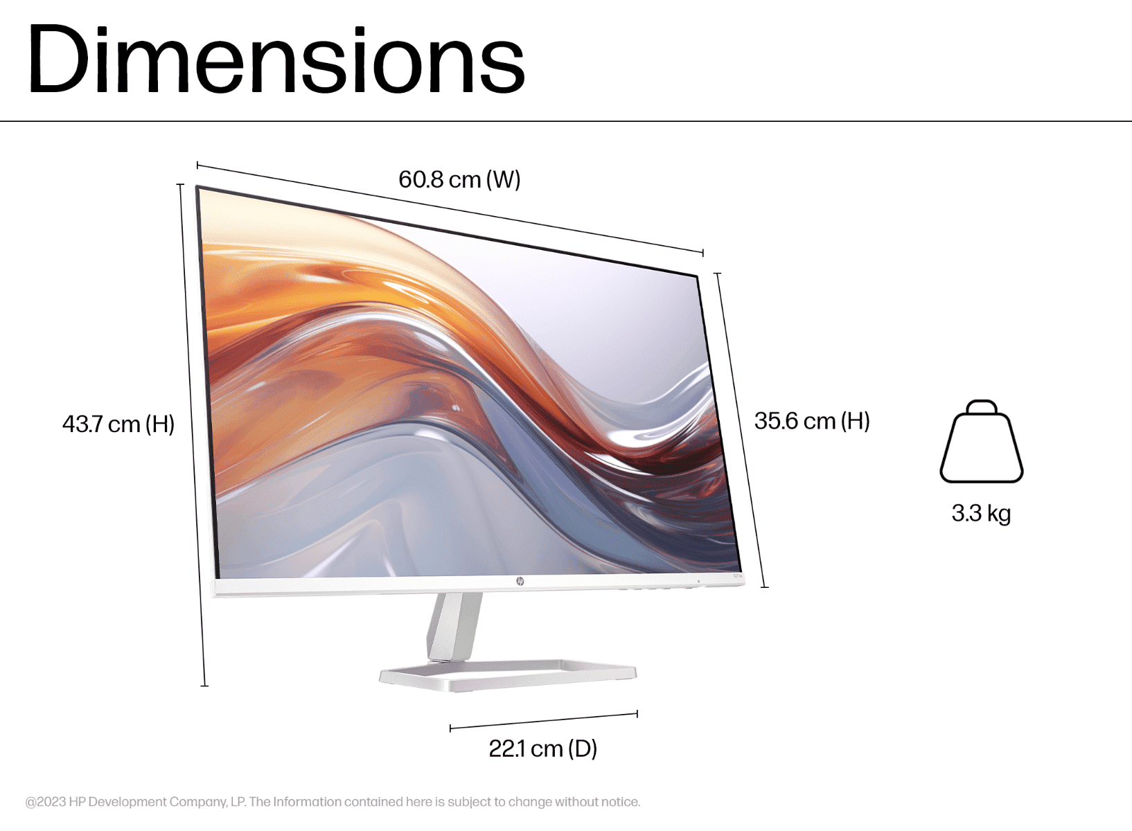 HP Series 5 527SA 27" FHD IPS 100 Hz Monitor 5