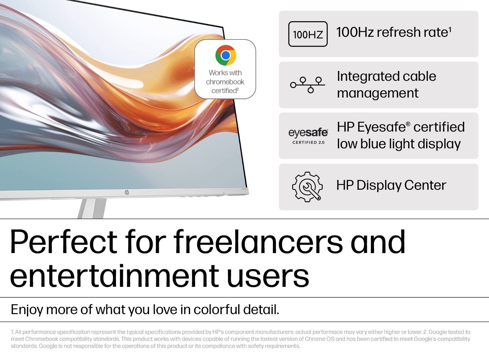 HP Series 5 527SW 27" FHD IPS 100 Hz Monitor 4