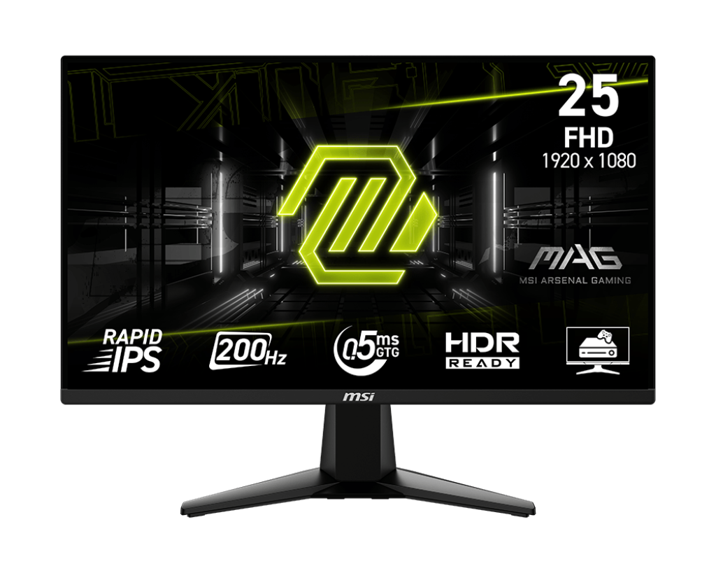 MSI MAG 255F E20 24.5" FHD IPS 200Hz Monitor