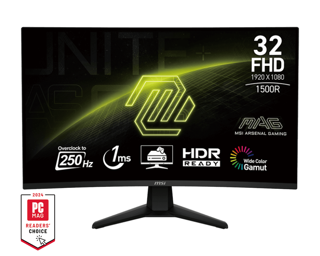 MSI MAG 32C6X 32" FHD VA 250Hz Monitor
