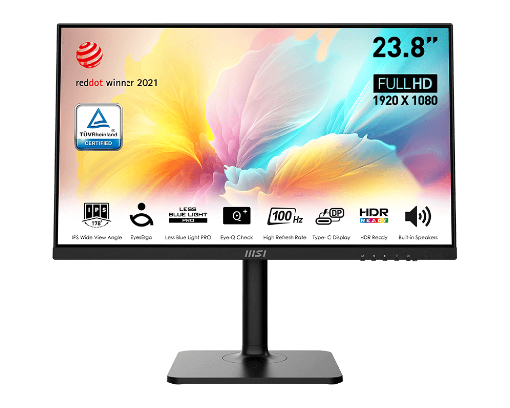 MSI Modern MD2412P 24" FHD IPS 100Hz Monitor 1