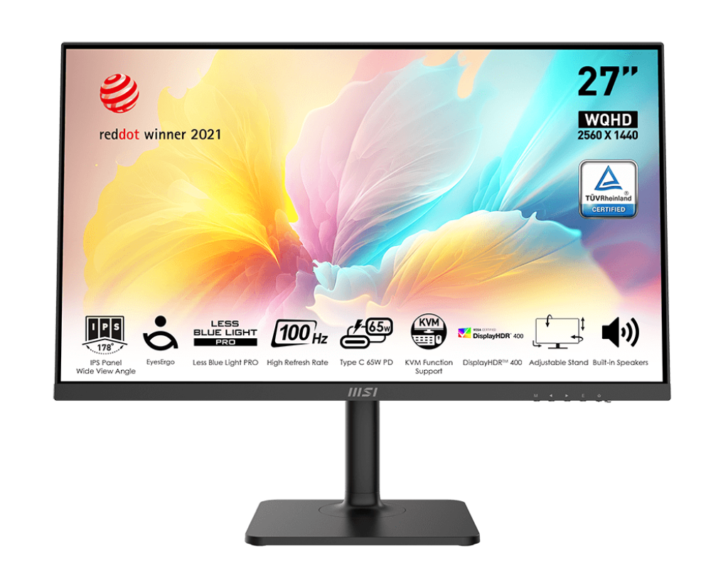 MSI Modern MD272QXP 27" 2K IPS 100Hz Monitor