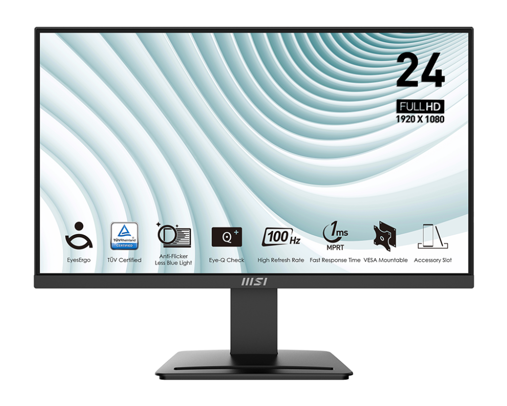 MSI PRO MP2412 23.8" FHD VA 100Hz Monitor