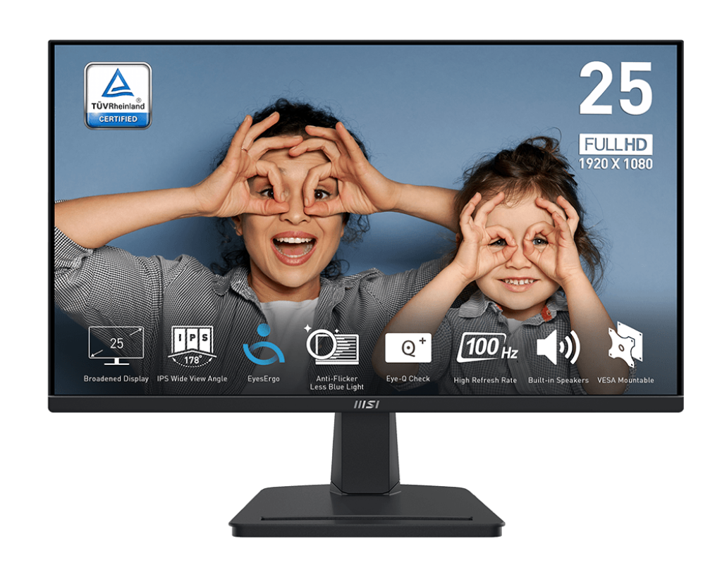 MSI PRO MP251 24.5" FHD IPS 100Hz Monitor