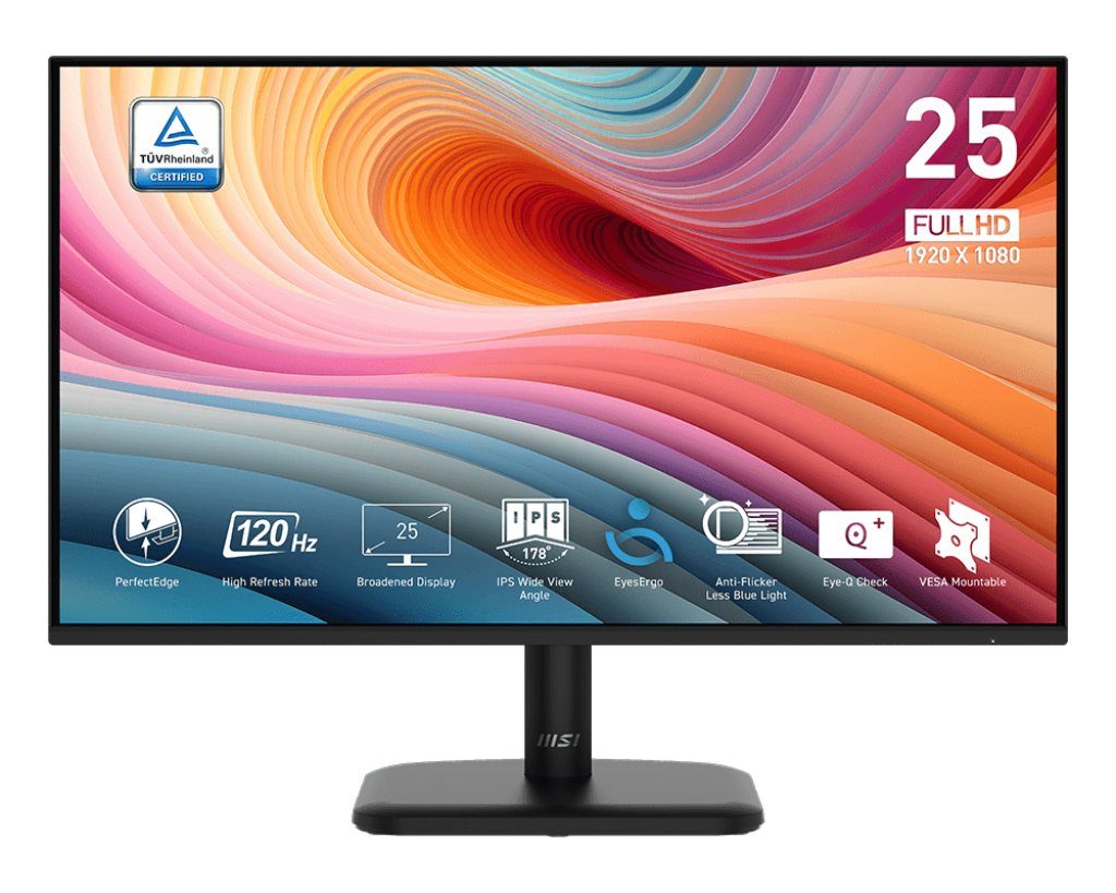 MSI PRO MP251L E2 24.5" FHD IPS 120Hz Monitor