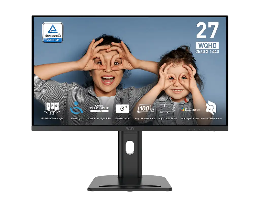 MSI PRO MP273QP E2 27" 2K IPS 100Hz Monitor