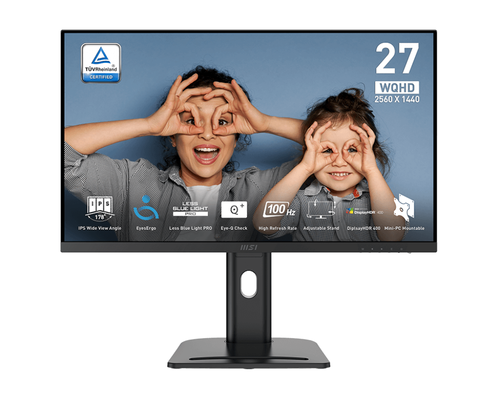 MSI PRO MP273QP E2 27" 2K IPS 100Hz Monitor