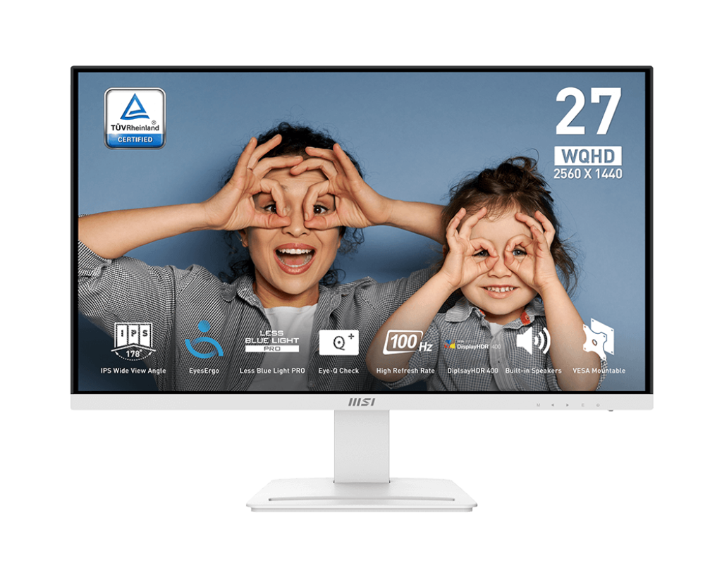 MSI PRO MP273QW E2 27" 2K IPS 100Hz Monitor