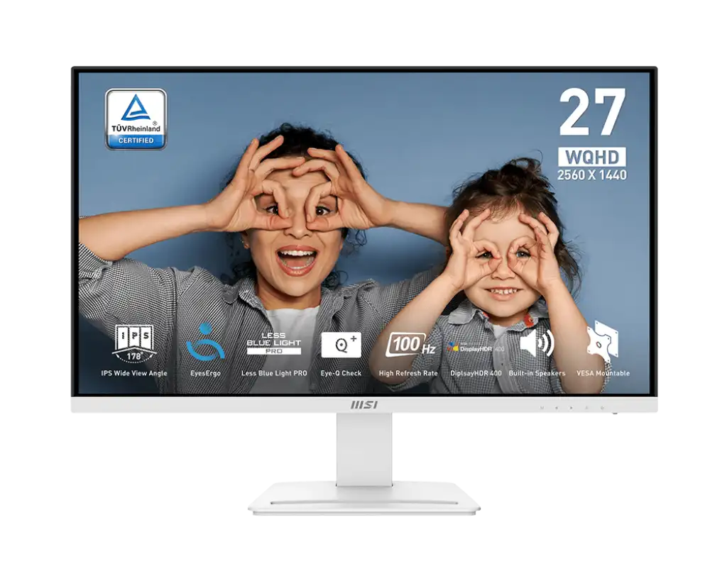 MSI PRO MP273QW E2 27" 2K IPS 100Hz Monitor