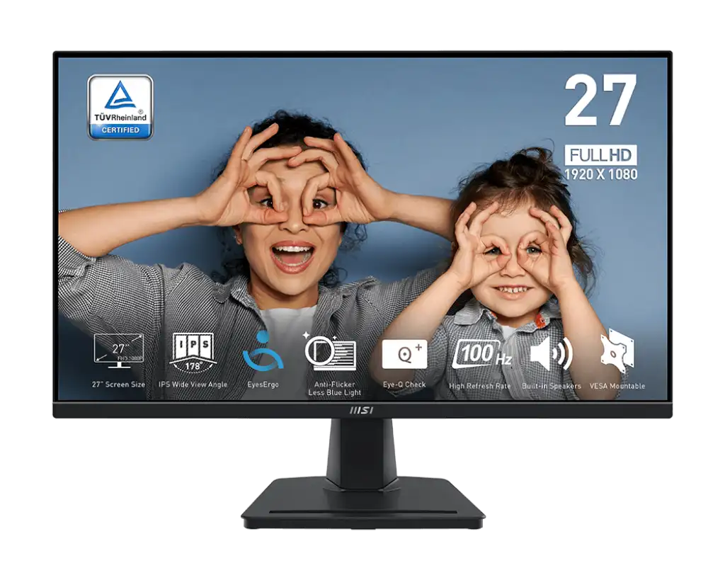 MSI PRO MP275 27" FHD IPS 100Hz Monitor