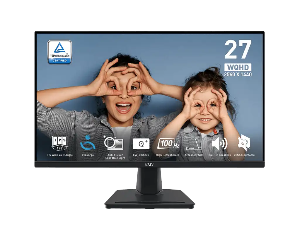 MSI PRO MP275Q 27" 2K IPS 100Hz Monitor
