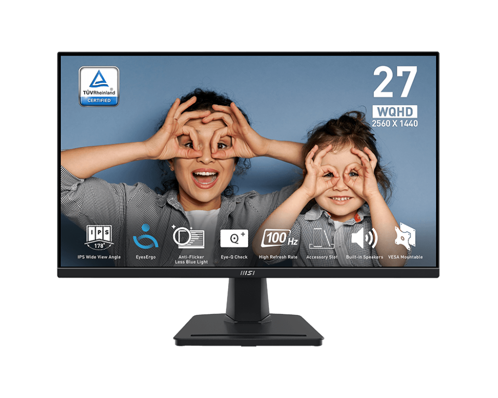 MSI PRO MP275Q 27" 2K IPS 100Hz Monitor