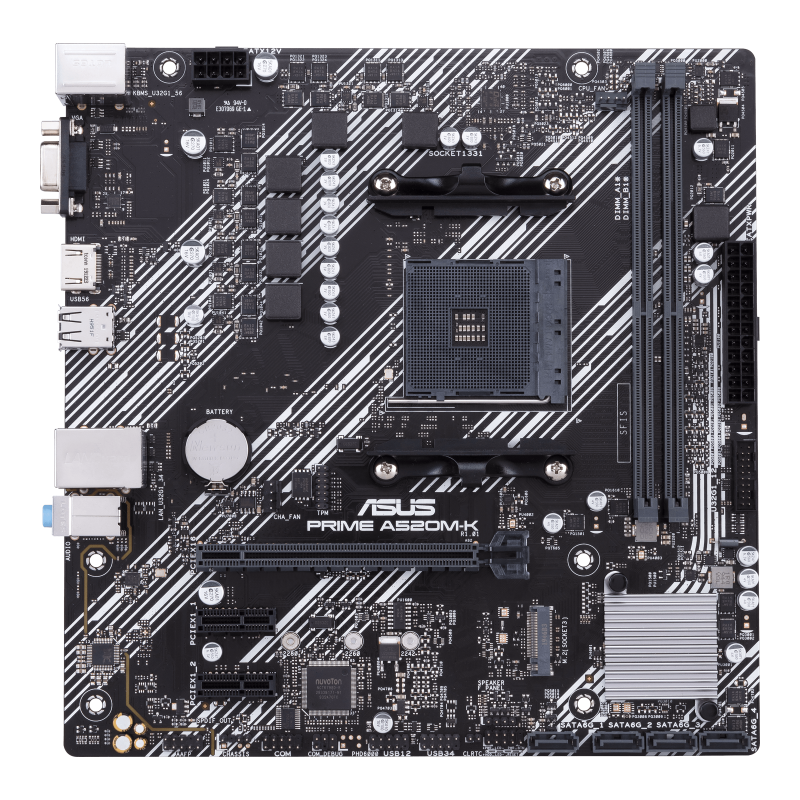 ASUS PRIME A520M-K/CSM Motherboard