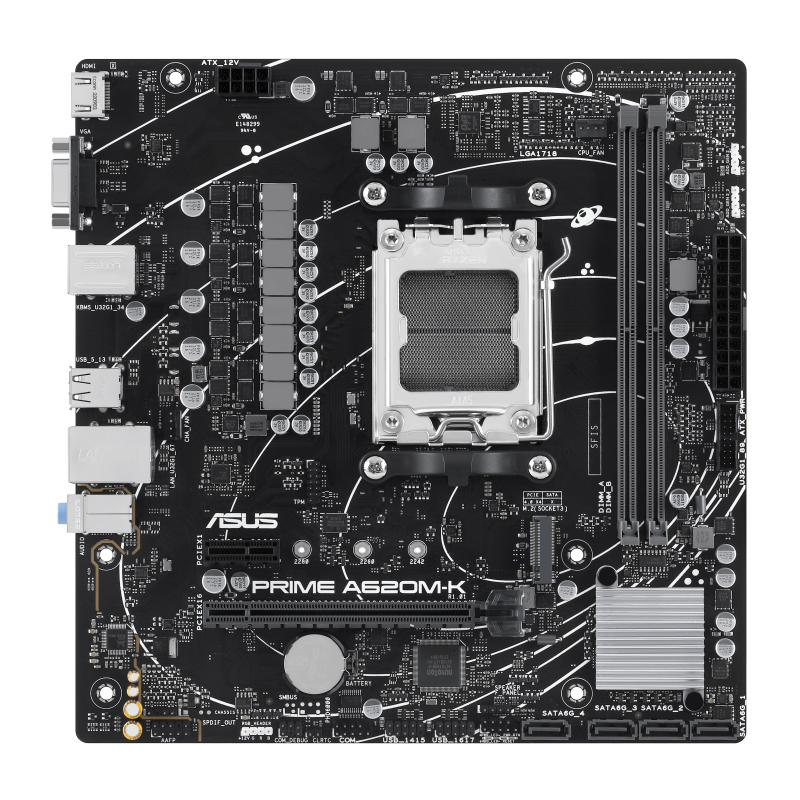 ASUS PRIME A620M-K-CSM Motherboard