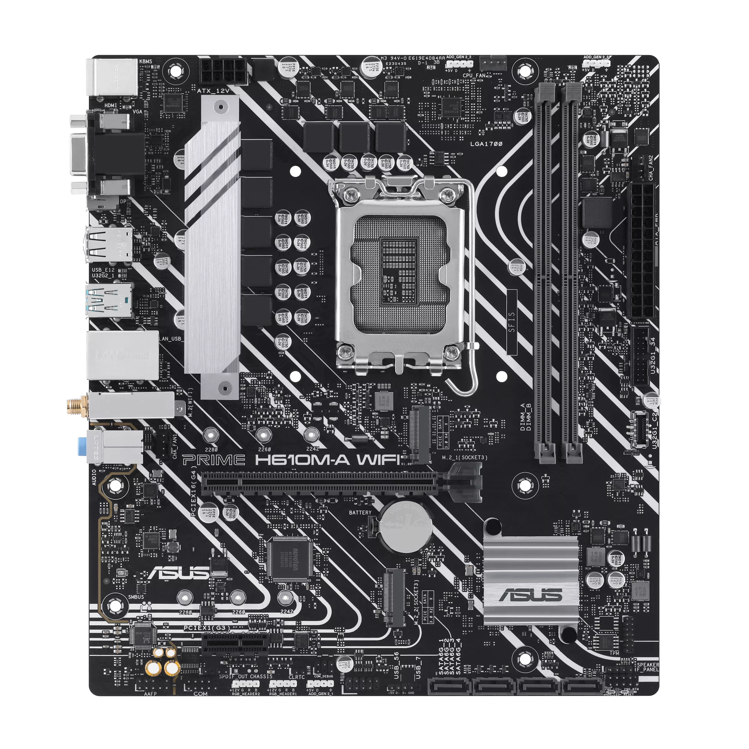 ASUS PRIME H610M-A WIFI Motherboard 2