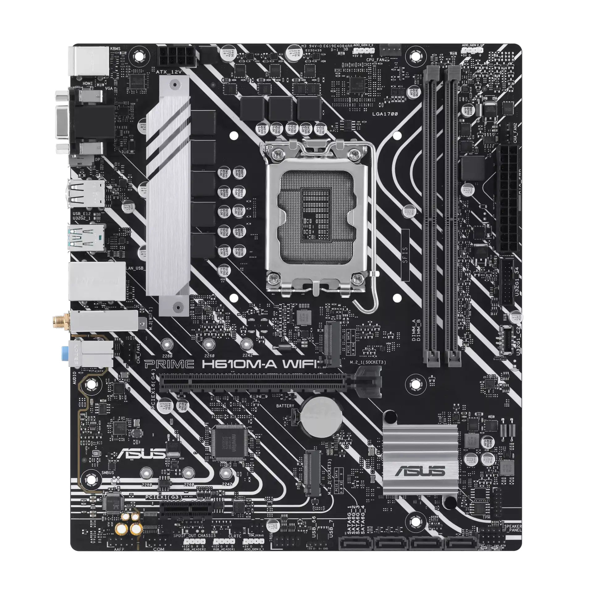 ASUS PRIME H610M-A WIFI Motherboard 2