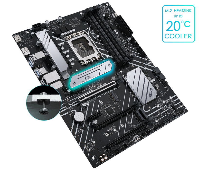 ASUS PRIME H610M-A WIFI Motherboard 3