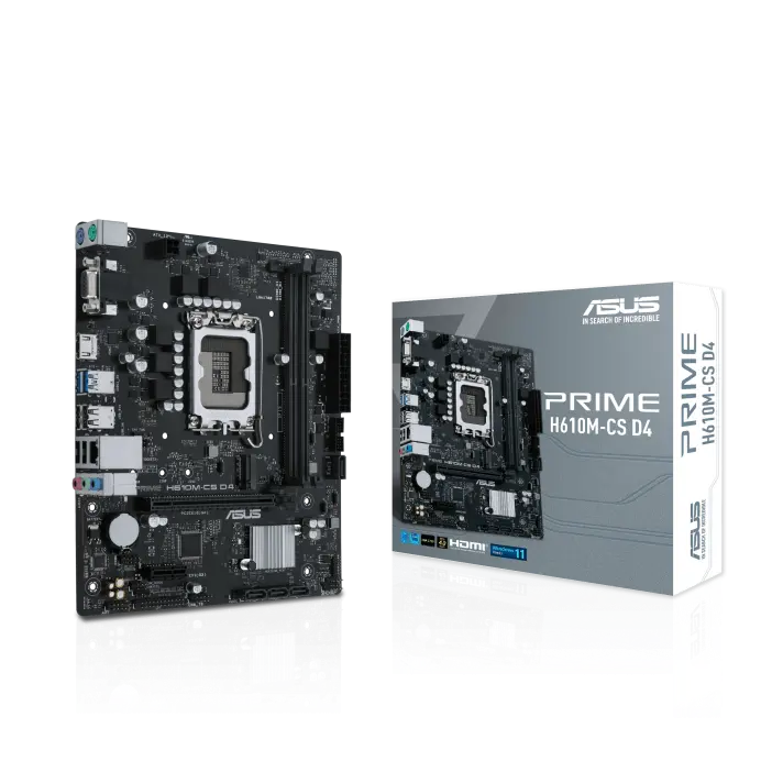 ASUS PRIME H610M-CS D4 Motherboard