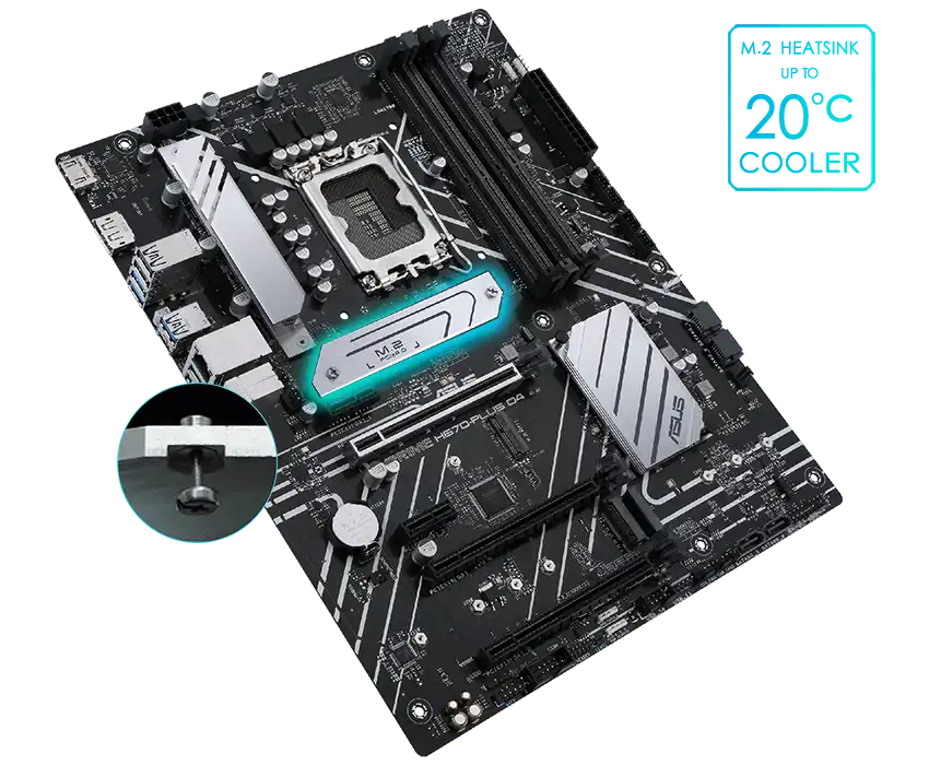 ASUS PRIME H610M-CS Motherboard 3